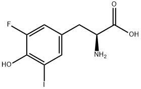 α-Amino-3-fluoro-4-hydroxy-5-iodobenzenepropionic acid