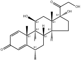 (6a, 11)-9-fluoro-11,17, 21-Trihydroxy-6-Methylpregna-1, 4-Diene-3, 20-Dione