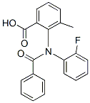 2-[N-Benzoyl(2-fluorophenyl)amino]-3-methylbenzoic acid