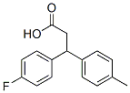 3-(p-fluorophenyl)-3-(p-tolyl)propionic acid