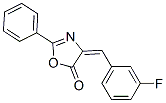 4-[(3-fluorophenyl)methylene]-2-phenyloxazol-5(4H)-one