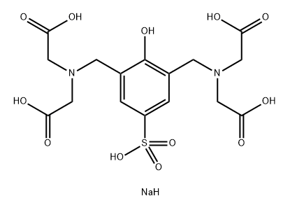 Glycine, N,N-(2-hydroxy-5-sulfo-1,3-phenylene)bis(methylene)bisN-(carboxymethyl)-, monosodium salt