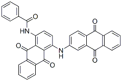 N-[4-[(9,10-Dihydro-9,10-dioxoanthracen-2-yl)amino]-9,10-dihydro-9,10-dioxoanthracen-1-yl]benzamide