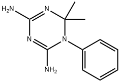 1,6-Dihydro-6,6-dimethyl-1-phenyl-s-triazine-2,4-diamine