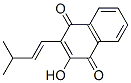 2-Hydroxy-3-(3-methyl-1-butenyl)-1,4-naphthoquinone