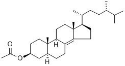 5ALPHA(H),17ALPHA(H),(20R)-BETA-ACETOXYERGOST-8(14)-ENE