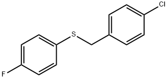 1-chloro-4-[(4-fluorophenyl)sulfanylmethyl]benzene
