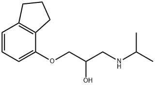 1-[(2,3-Dihydro-1H-inden-4-yl)oxy]-3-[(1-methylethyl)amino]-2-propanol