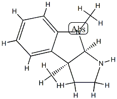 1,2,3,3a,8,8aα-Hexahydro-3aα,8-dimethylpyrrolo[2,3-b]indole