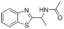 Acetamide, N-[1-(2-benzothiazolyl)ethyl]- (7CI,8CI)