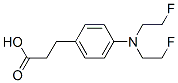 3-[4-(bis(2-fluoroethyl)amino)phenyl]propanoic acid