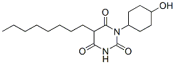 1-(4-Hydroxycyclohexyl)-5-octylbarbituric acid