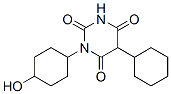 5-Cyclohexyl-1-(4-hydroxycyclohexyl)barbituric acid
