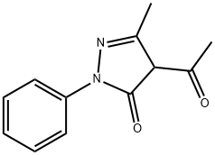 3-Methyl-4-acetyl-1-phenyl-1H-pyrazole-5(4H)-one