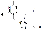 3-[(4-amino-2-methylpyrimidin-5-yl)methyl]-5-(2-hydroxyethyl)-4-methylthiazolium iodide monohydroiodide