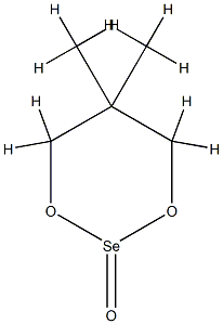 5,5-dimethyl-1,3-dioxa-2$l^{4}-selenacyclohexane 2-oxide