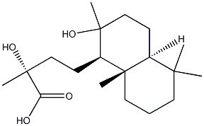 (1R,4aα,αR)-2,5,5,8aβ,α-Pentamethyl-2α,α-dihydroxydecalin-1β-butyric acid