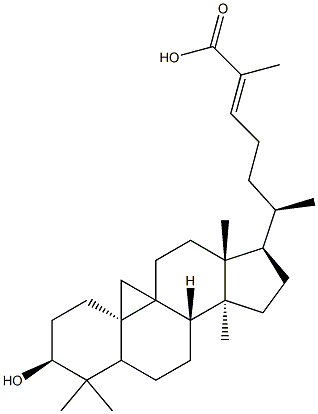 (3BETA,24E)-3-羟基-9,19-环羊毛甾-24-烯-26-酸