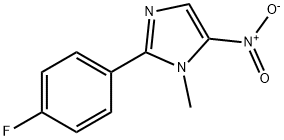 1-Methyl-2-(4-fluorophenyl)-5-nitro-1H-imidazole