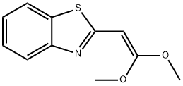 Ketene, (2-benzothiazolyl)-, dimethyl acetal (7CI,8CI)