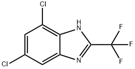 2-(Trifluoromethyl)-5,7-dichloro-1H-benzoimidazole