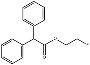 Diphenylacetic acid 2-fluoroethyl ester