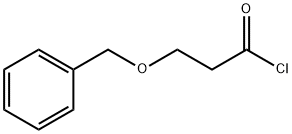 PROPANOYL CHLORIDE, 3-(PHENYLMETHOXY)-