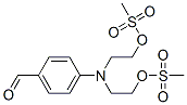 4-(bis(2-methylsulfonyloxyethyl)amino)benzaldehyde