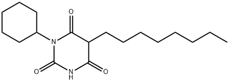 1-Cyclohexyl-5-octyl-2,4,6(1H,3H,5H)-pyrimidinetrione