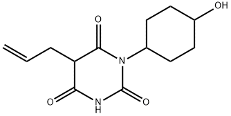 5-Allyl-1-(4-hydroxycyclohexyl)barbituric acid