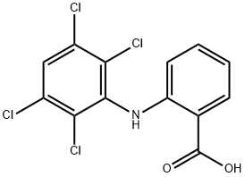 Benzoic  acid,  2-[(2,3,5,6-tetrachlorophenyl)amino]-