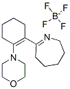 2H-Azepine, 3,4,5,6-tetrahydro-7-(2-morpholino-1-cyclohexen-1-yl)-, monotetrafluoroborate(1-)