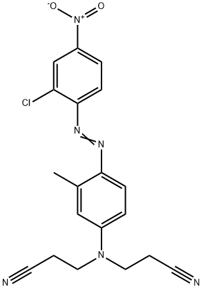 3,3'-[[4-[(2-chloro-4-nitrophenyl)azo]-3-methylphenyl]imino]bispropiononitrile