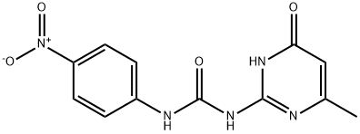 1-(4-Hydroxy-6-methyl-2-pyrimidinyl)-3-(p-nitrophenyl)urea