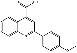 2-(4-METHOXYPHENYL)QUINOLINE-4-CARBOXYLIC ACID