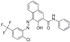 4-[[2-chloro-5-(trifluoromethyl)phenyl]azo]-3-hydroxy-N-phenylnaphthalene-2-carboxamide