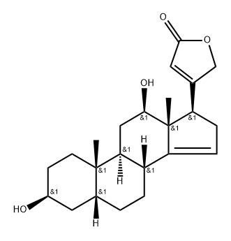 3β,12β-Dihydroxy-5β-carda-14,20(22)-dienolide