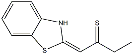 2-Butanethione,1-(2-benzothiazolinylidene)-(8CI)