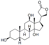 (5beta)-3beta,12beta,14-trihydroxycardanolide