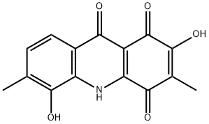 2,5-Dihydroxy-3,6-dimethyl-1,4,9(10H)-acridinetrione