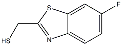 2-Benzothiazolemethanethiol,6-fluoro-(9CI)