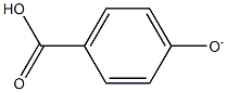 Benzoic acid, 4-hydroxy-, ion(1-)