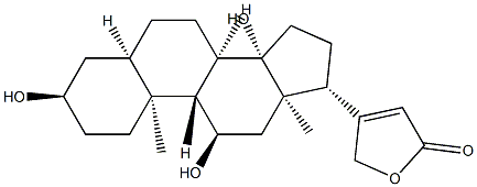3α,11α,14-Trihydroxy-5β-card-20(22)-enolide