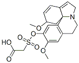 [[(2,6,8,9-Tetrahydro-2,11-dimethoxy-1H-indolo[7a,1-a]isoquinolin-12-yl)oxy]sulfonyl]acetic acid