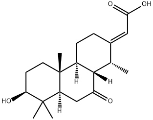 [(1R,2E,4aβ,4bα,7α,8aβ,10aα)-Tetradecahydro-7-hydroxy-1,4b,8,8-tetramethyl-10-oxophenanthren-2-ylidene]acetic acid