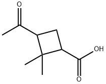 3-乙酰基-2,2-二甲基环丁基甲酸