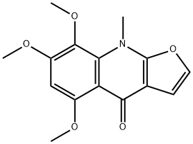 5,7,8-Trimethoxy-9-methylfuro[2,3-b]quinolin-4(9H)-one