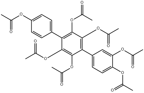 1,1':4',1''-Terbenzene-3,4,2',3',5',6',4''-heptol heptaacetate