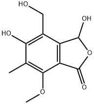 3,5-Dihydroxy-4-hydroxymethyl-7-methoxy-6-methylisobenzofuran-1(3H)-one
