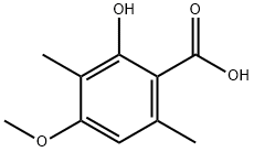2-hydroxy-4-methoxy-3,6-dimethylbenzoic acid